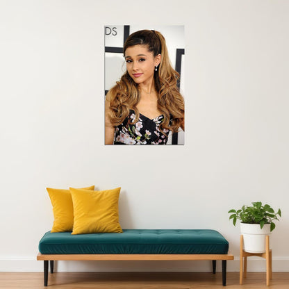 Ariana Grande Celebrity Musician Singer Actress Poster Wall Art Print Home Wall Decor - xonomax