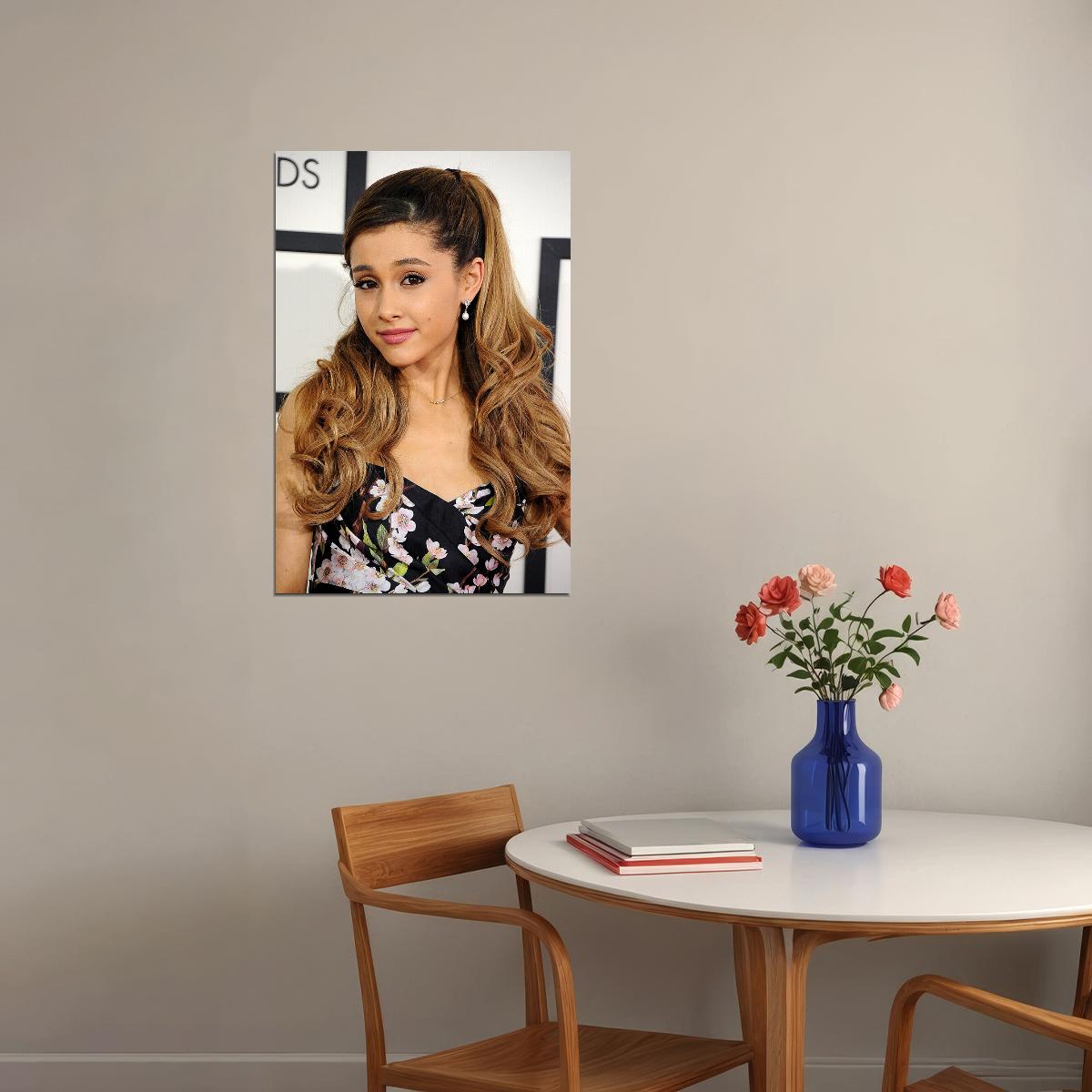 Ariana Grande Celebrity Musician Singer Actress Poster Wall Art Print Home Wall Decor - xonomax