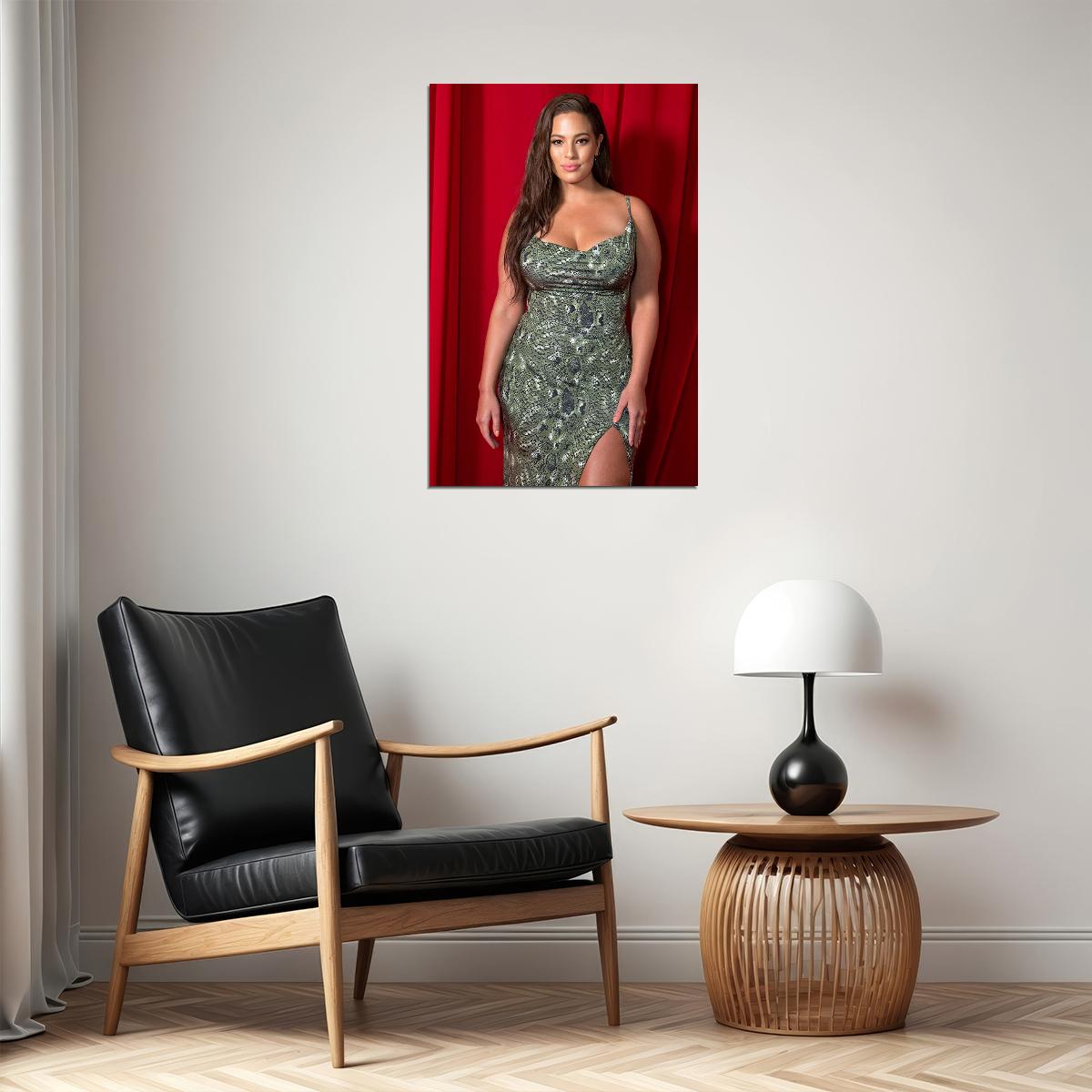 Ashley Graham Celebrity Tv Presenter Artist Model Poster Wall Art Print Home Wall Decor - xonomax