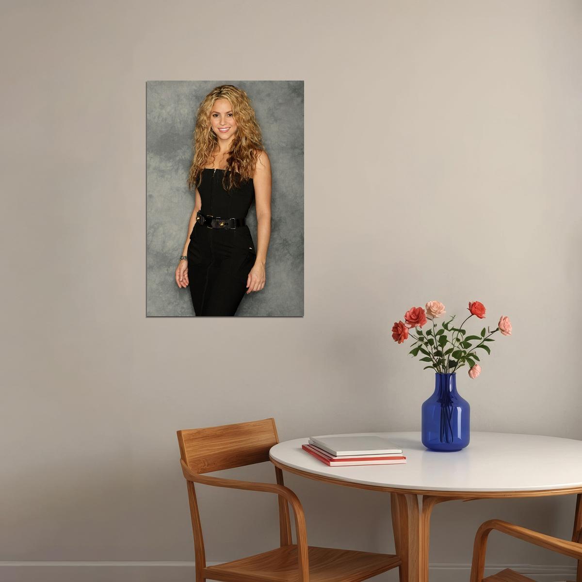 Shakira Celebrity Singer Record Producer Poster Wall Art Print Home Wall Decor - xonomax