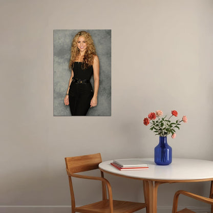Shakira Celebrity Singer Record Producer Poster Wall Art Print Home Wall Decor - xonomax