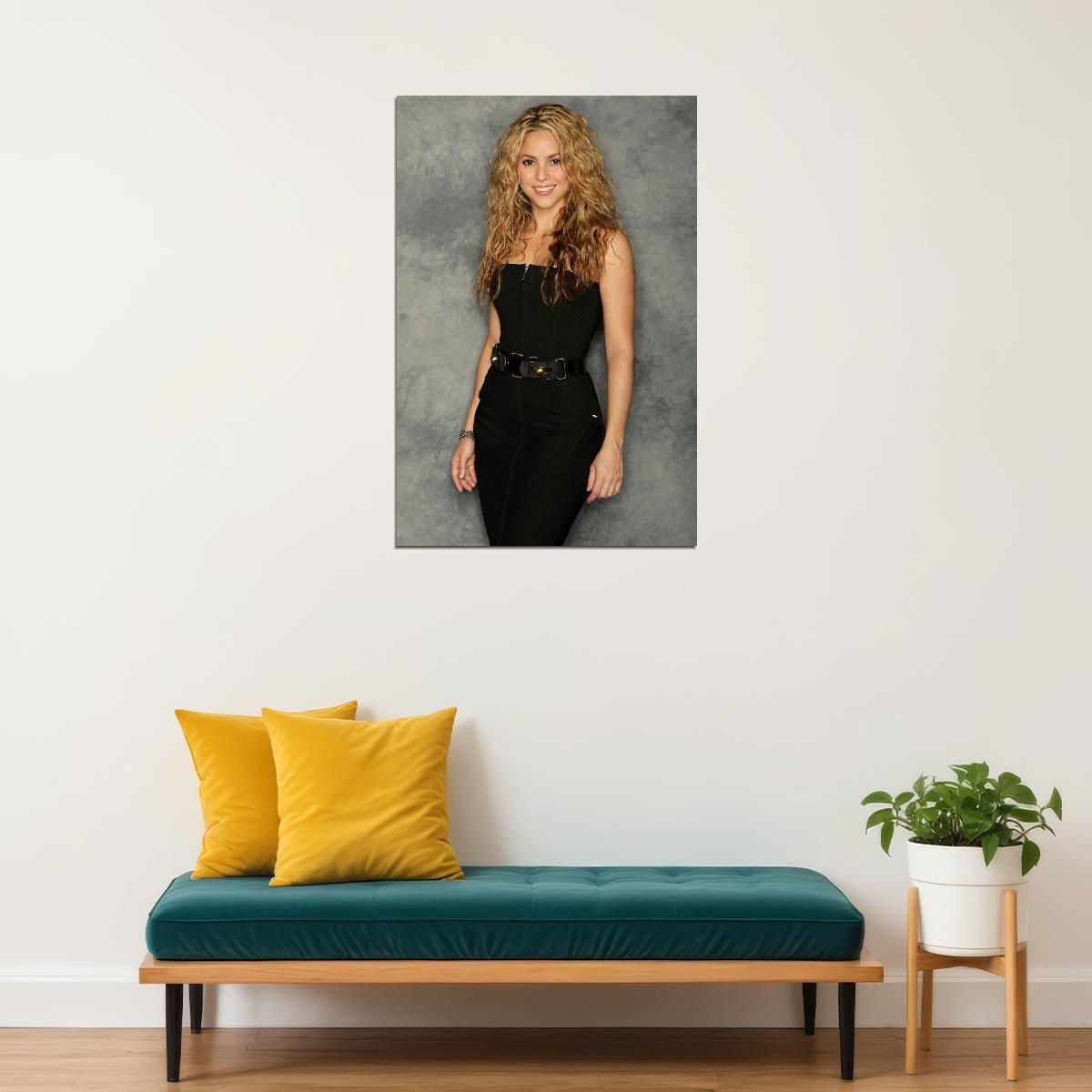 Shakira Celebrity Singer Record Producer Poster Wall Art Print Home Wall Decor - xonomax
