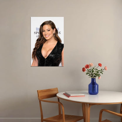 Ashley Graham Celebrity Tv Presenter Female Model Poster Wall Art Print Home Wall Decor - xonomax