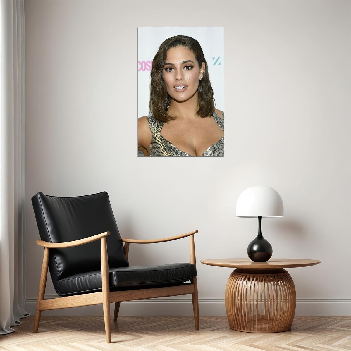 Ashley Graham Celebrity Tv Presenter Beauty Artist Poster Wall Art Print Home Wall Decor - xonomax