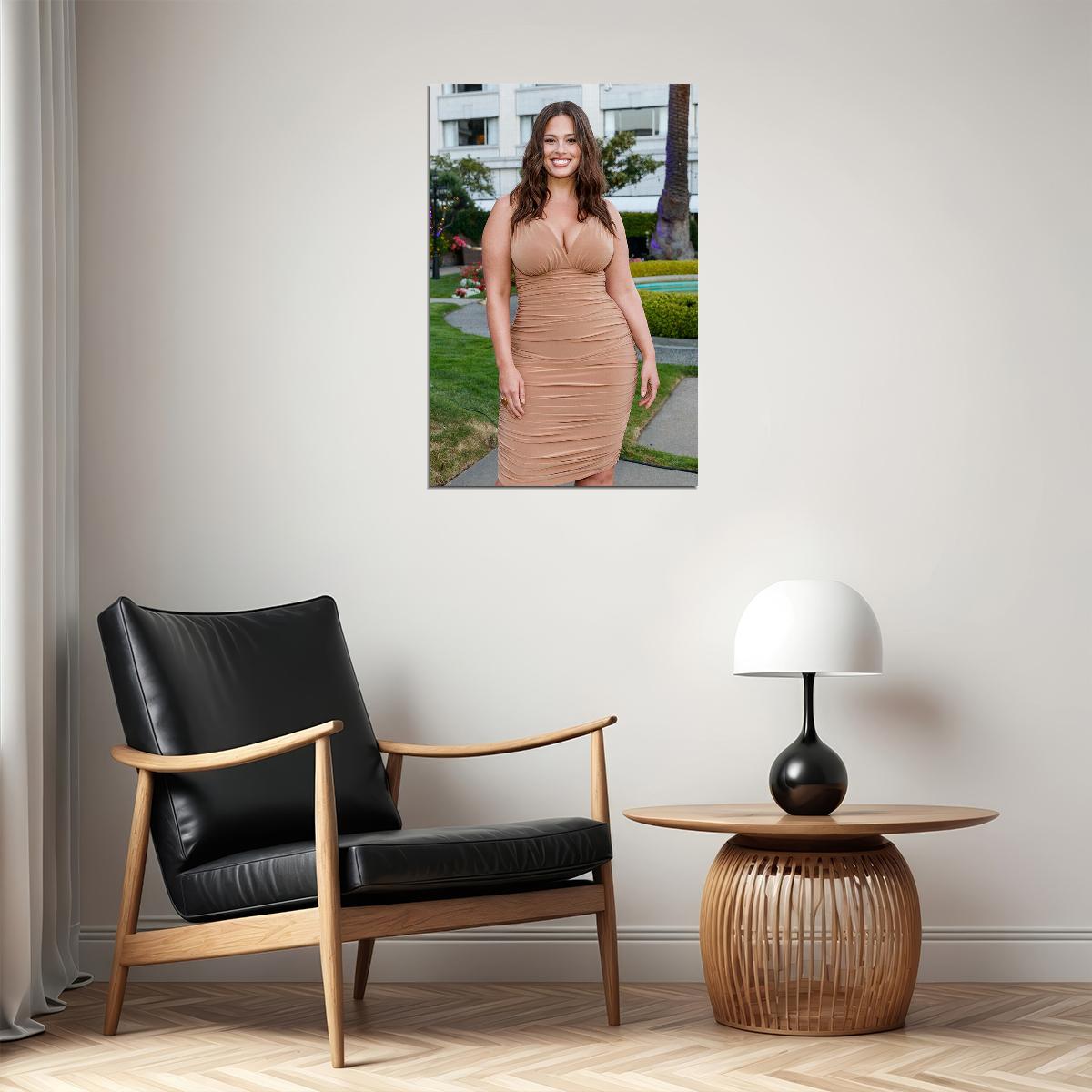 Ashley Graham Celebrity Tv Presenter Model Artist Poster Wall Art Print Home Wall Decor - xonomax