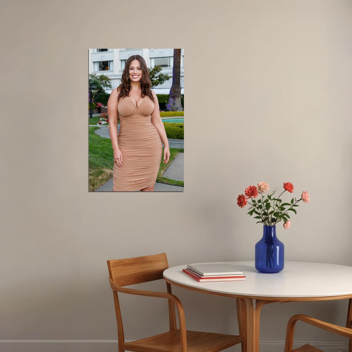 Ashley Graham Celebrity Tv Presenter Model Artist Poster Wall Art Print Home Wall Decor - xonomax