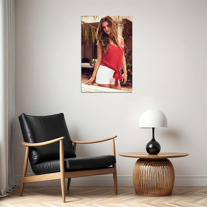 Nina Agdal Celebrity Beauty Model Movie Actor Poster Wall Art Print Home Wall Decor - xonomax