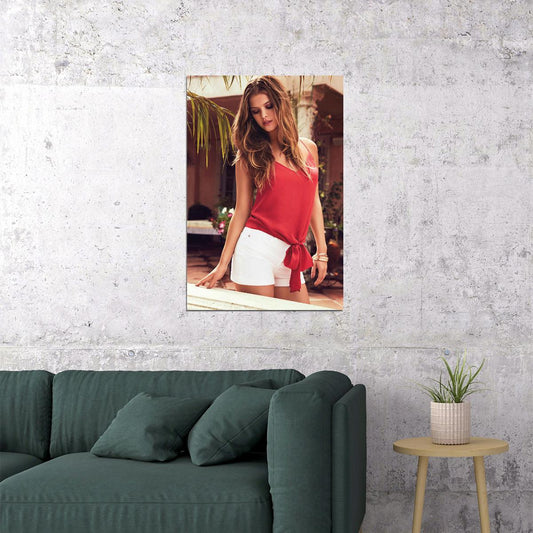 Nina Agdal Celebrity Beauty Model Movie Actor Poster Wall Art Print Home Wall Decor - xonomax