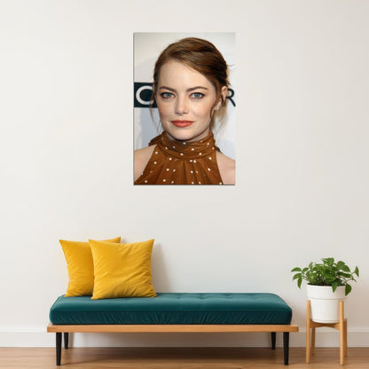 Emma Stone Celebrity Tv Series Actor Voice Actor Poster Wall Art Print Home Wall Decor - xonomax