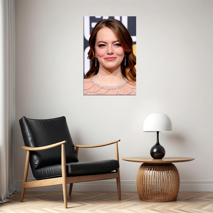 Emma Stone Celebrity Tv Series Actress Voice Actor Poster Wall Art Print Home Wall Decor - xonomax