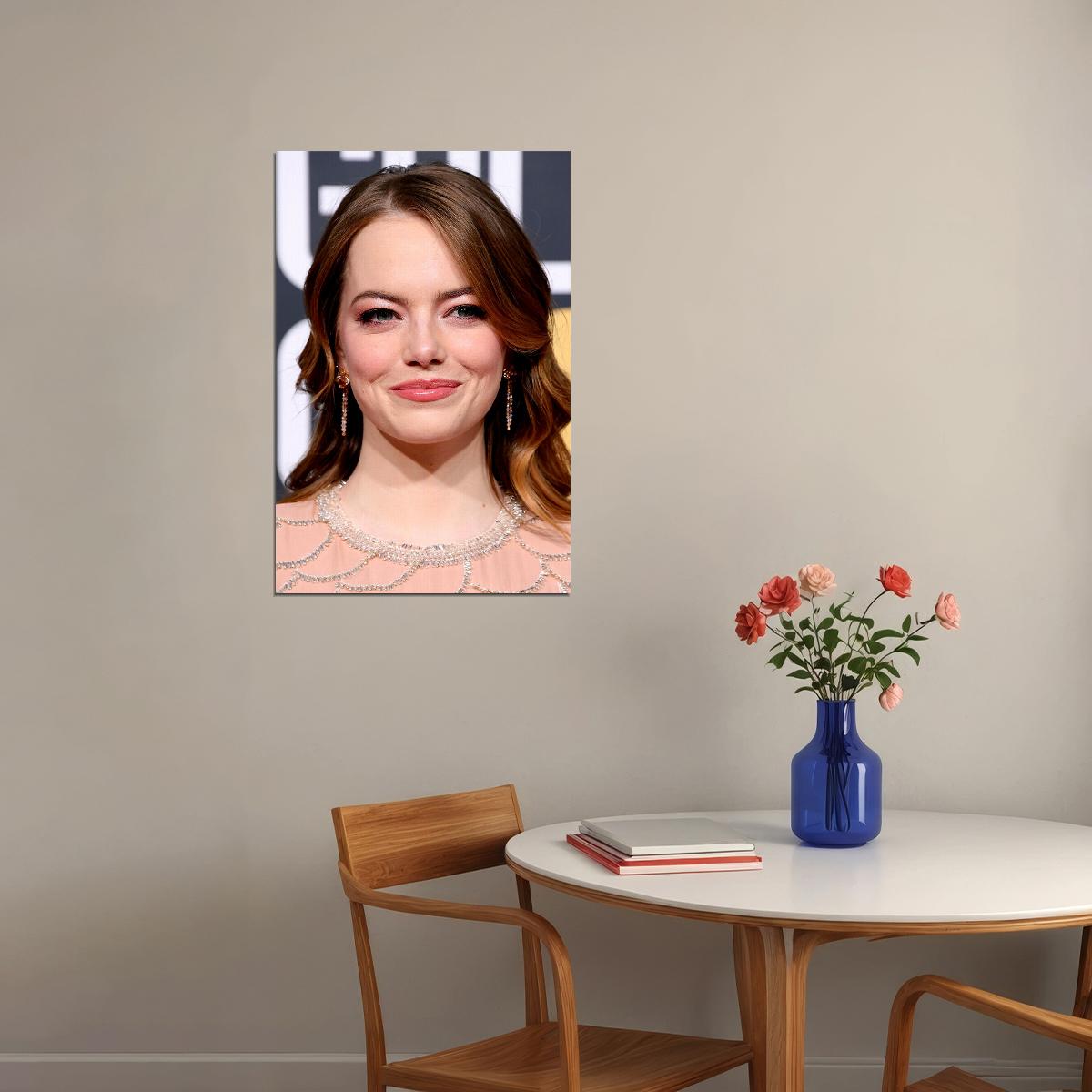 Emma Stone Celebrity Tv Series Actress Voice Actor Poster Wall Art Print Home Wall Decor - xonomax
