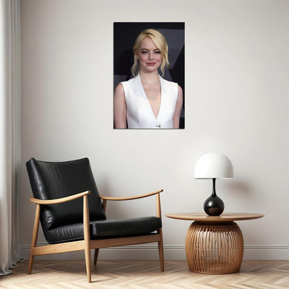 Emma Stone Celebrity Tv Series Actress Artist Poster Wall Art Print Home Wall Decor - xonomax