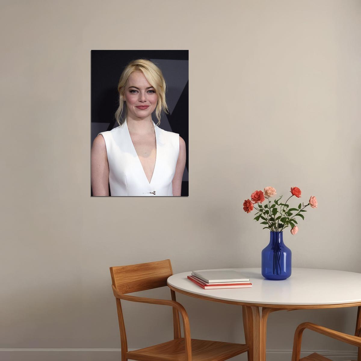 Emma Stone Celebrity Tv Series Actress Artist Poster Wall Art Print Home Wall Decor - xonomax