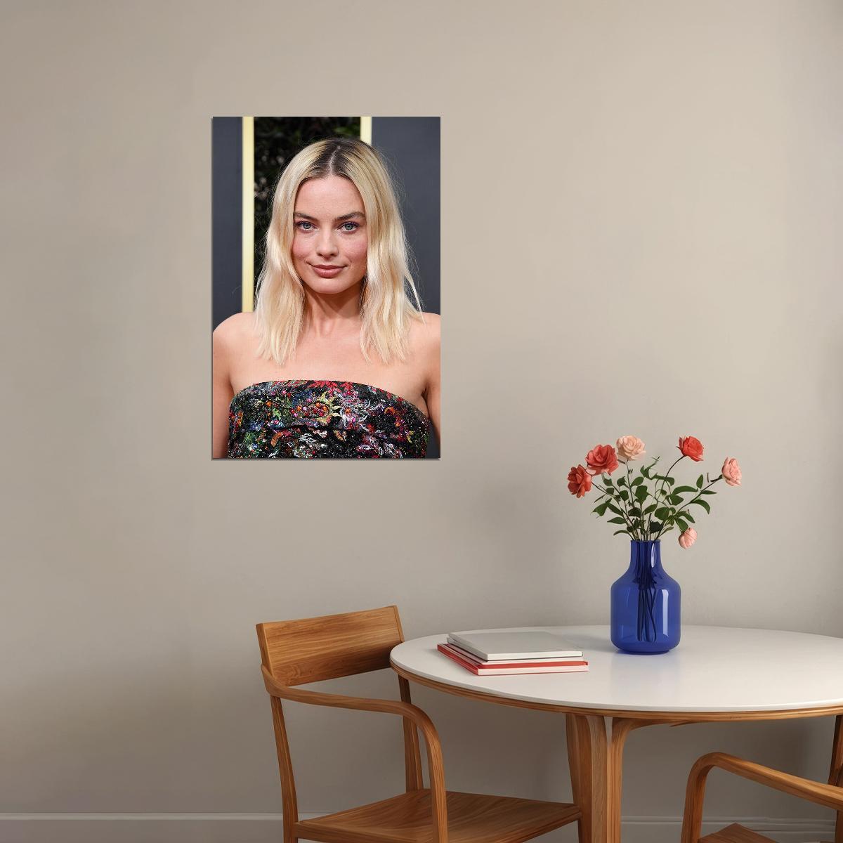 Margot Robbie Celebrity Movie Actress Producer Poster Wall Art Print Home Wall Decor - xonomax