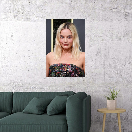 Margot Robbie Celebrity Movie Actress Producer Poster Wall Art Print Home Wall Decor - xonomax