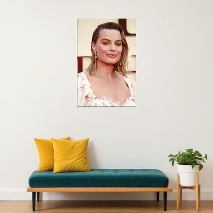 Margot Robbie Celebrity Movie Actor Producer Poster Wall Art Print Home Wall Decor - xonomax