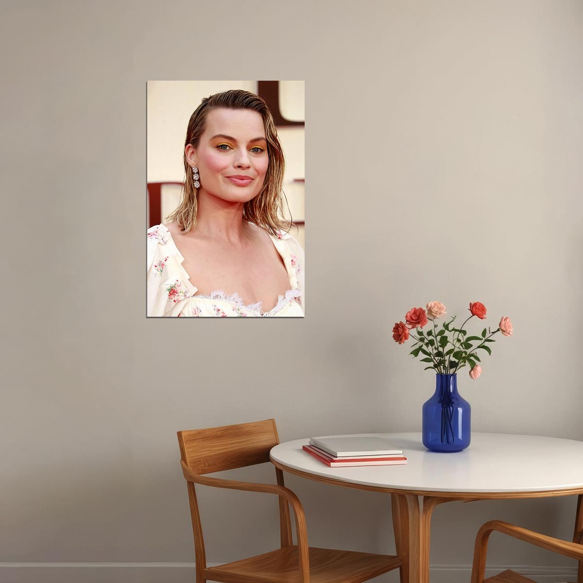 Margot Robbie Celebrity Movie Actor Producer Poster Wall Art Print Home Wall Decor - xonomax