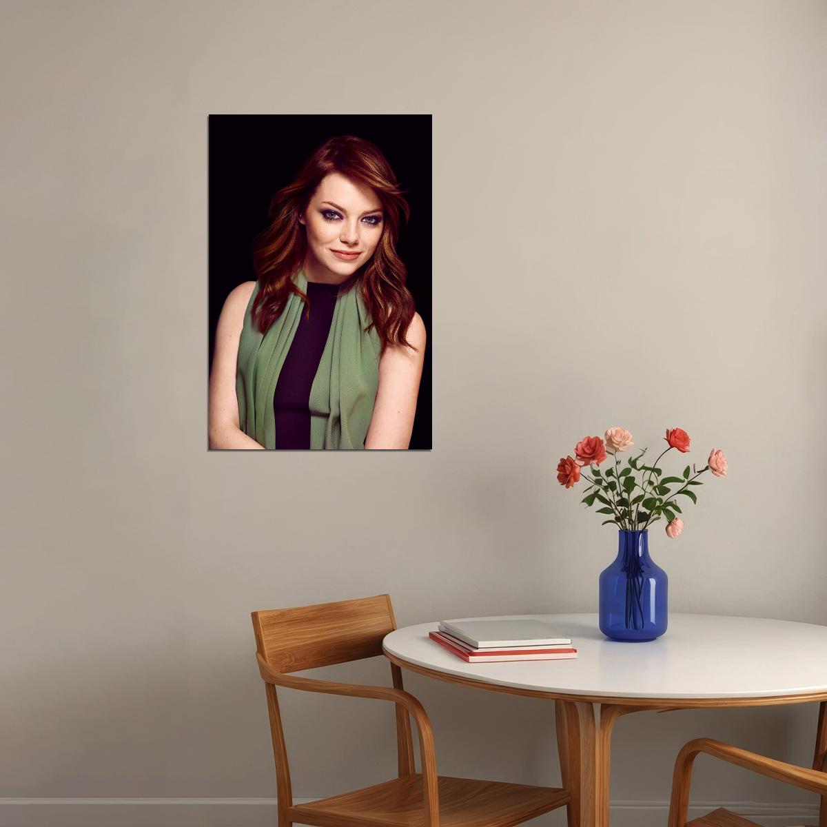 Emma Stone Celebrity Female Actress Artist Poster Wall Art Print Home Wall Decor - xonomax