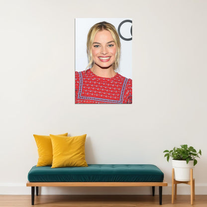 Margot Robbie Celebrity Movie Actress Producer Poster Wall Art Print Home Wall Decor - xonomax