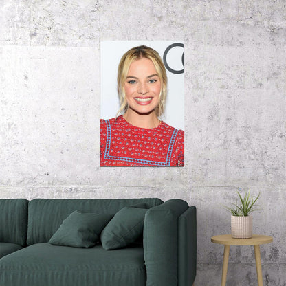 Margot Robbie Celebrity Movie Actress Producer Poster Wall Art Print Home Wall Decor - xonomax