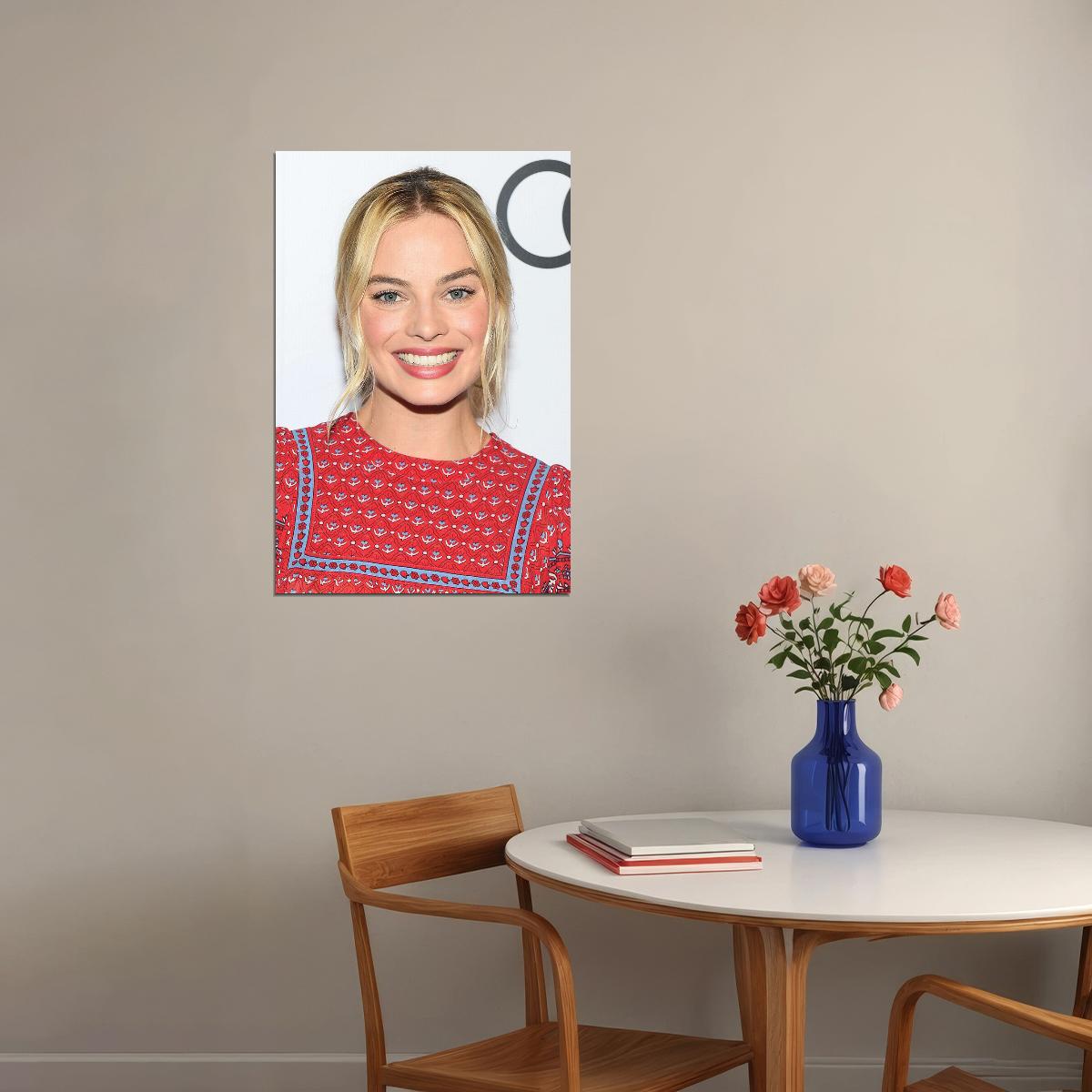 Margot Robbie Celebrity Movie Actress Producer Poster Wall Art Print Home Wall Decor - xonomax