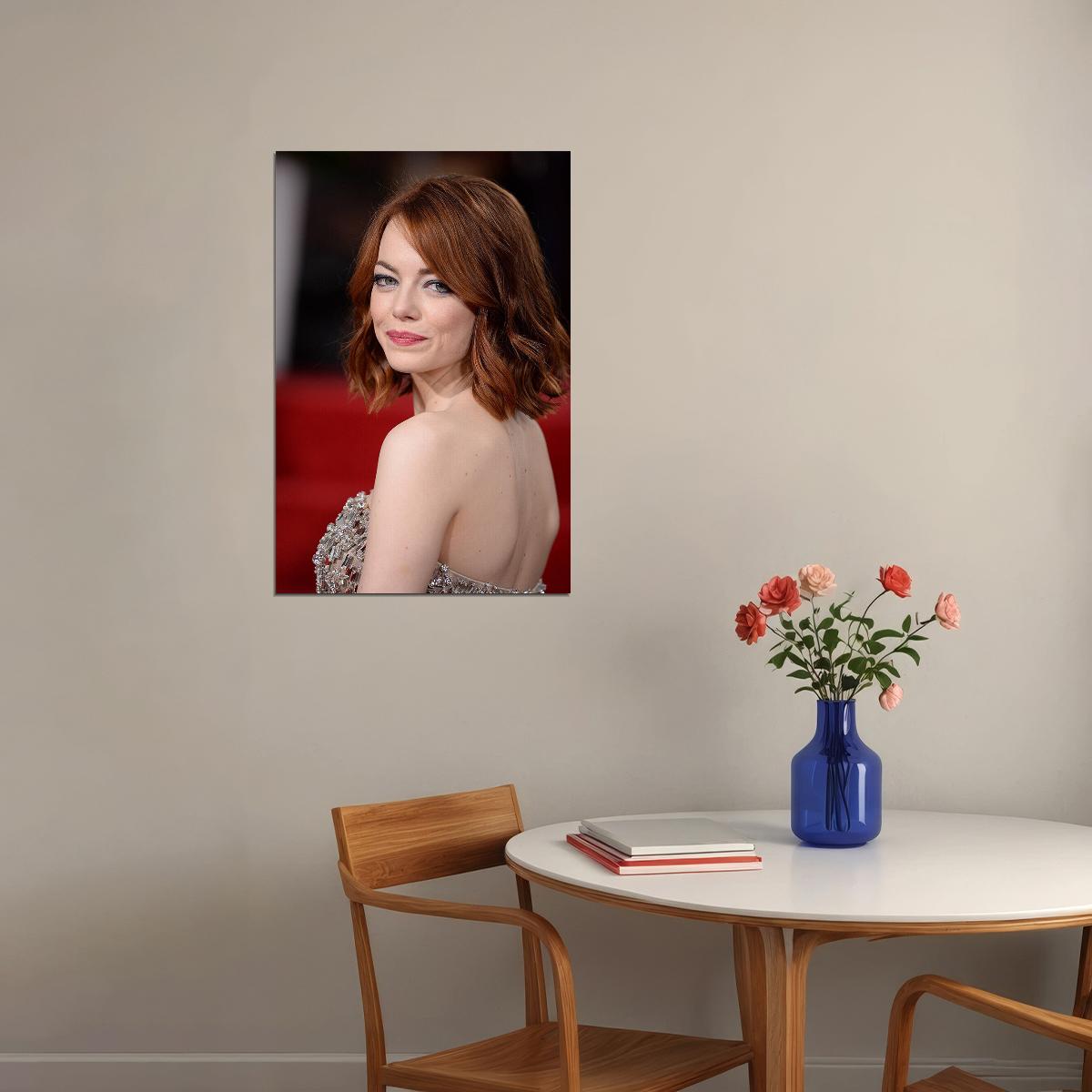Emma Stone Celebrity Cinema Actor Artist Poster Wall Art Print Home Wall Decor - xonomax