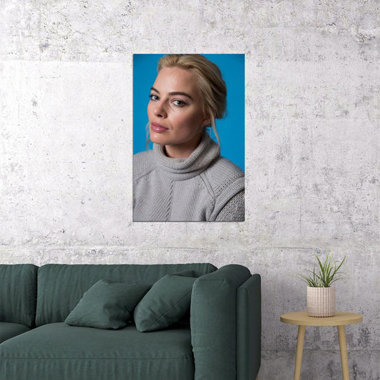 Margot Robbie Celebrity Female Actress Beauty Girl Poster Wall Art Print Home Wall Decor - xonomax