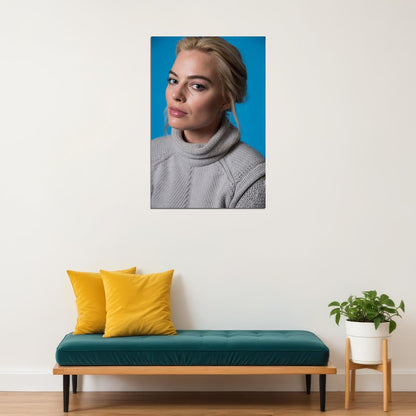 Margot Robbie Celebrity Female Actress Beauty Girl Poster Wall Art Print Home Wall Decor - xonomax