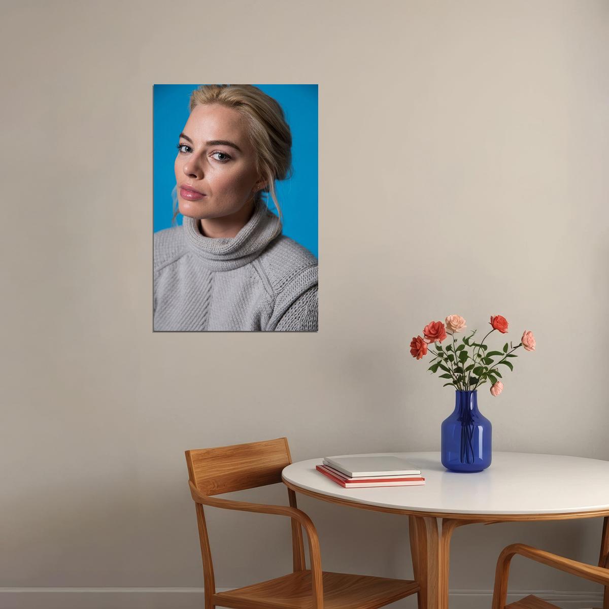 Margot Robbie Celebrity Female Actress Beauty Girl Poster Wall Art Print Home Wall Decor - xonomax