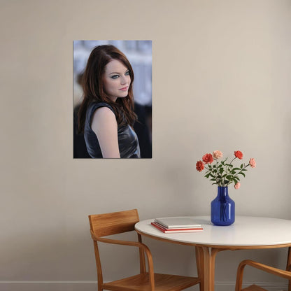 Emma Stone Celebrity Movie Actor Artist Poster Wall Art Print Home Wall Decor - xonomax