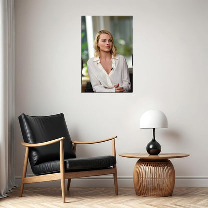 Margot Robbie Celebrity Movie Actress Beauty Girl Poster Wall Art Print Home Wall Decor - xonomax