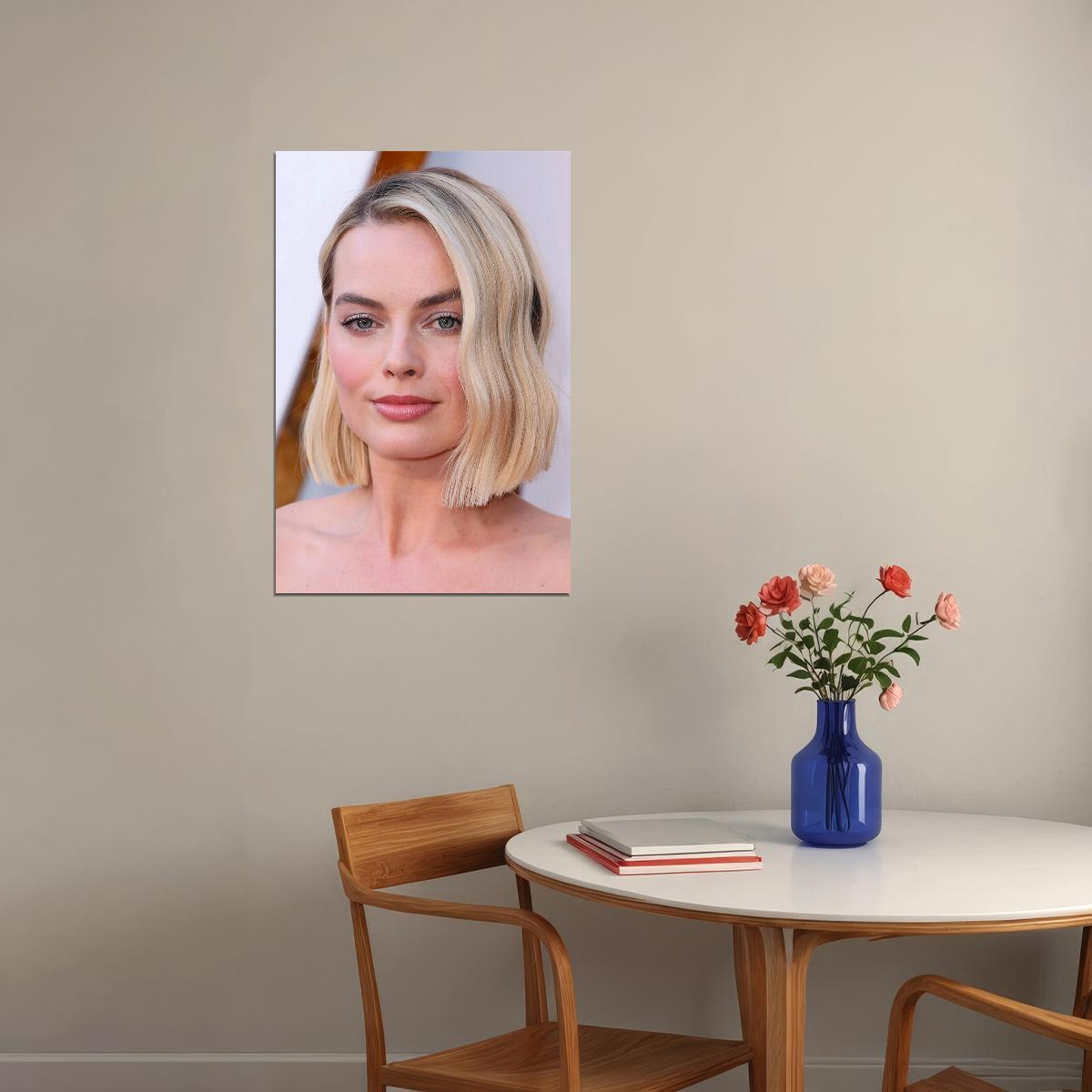 Margot Robbie Celebrity Movie Actor Beauty Girl Poster Wall Art Print Home Wall Decor - xonomax
