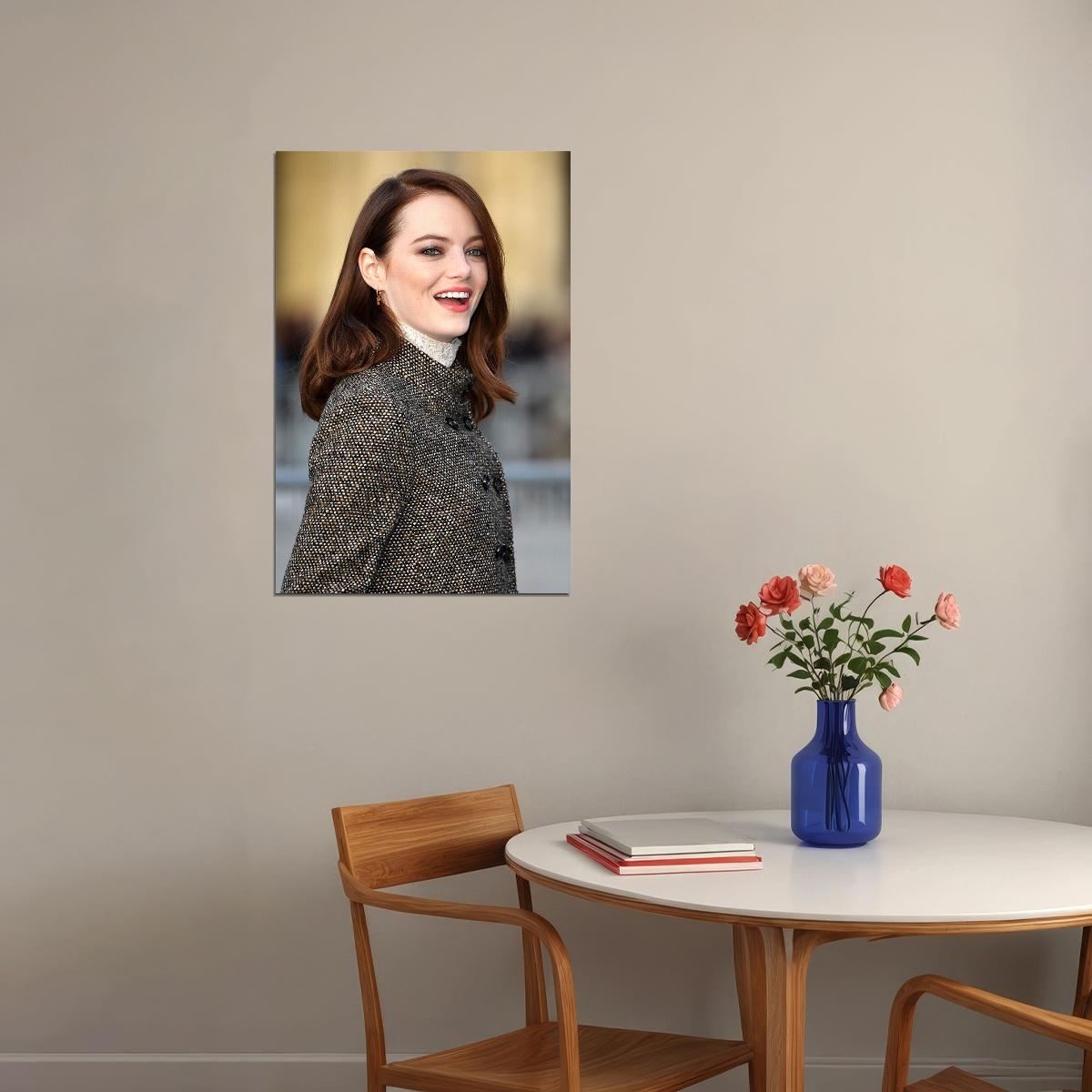 Emma Stone Celebrity Cinema Actor Artist Poster Wall Art Print Home Wall Decor - xonomax