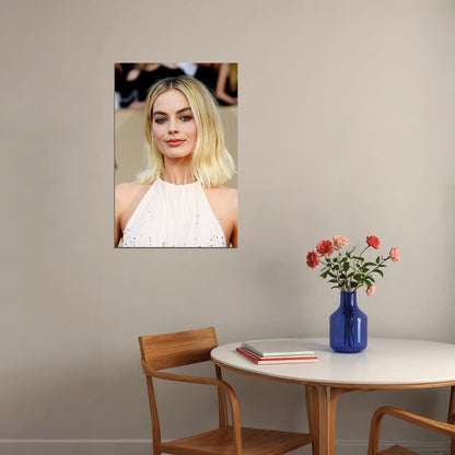 Margot Robbie Celebrity Cinema Actress Beauty Girl Poster Wall Art Print Home Wall Decor - xonomax