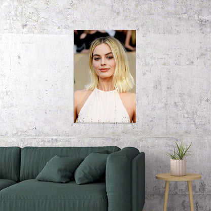 Margot Robbie Celebrity Cinema Actress Beauty Girl Poster Wall Art Print Home Wall Decor - xonomax