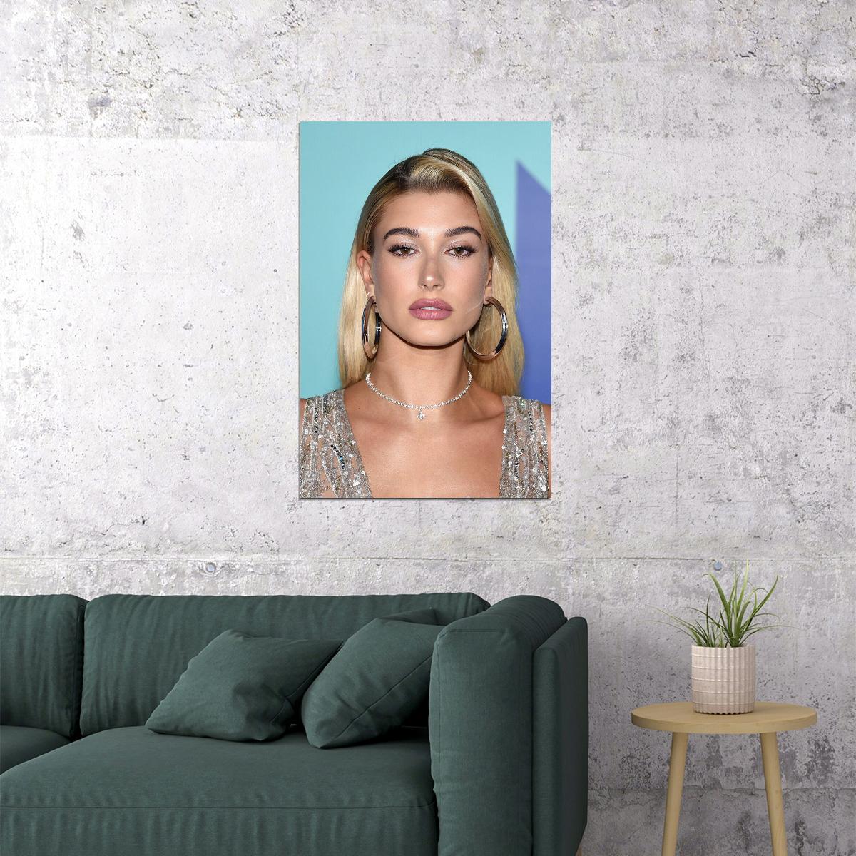 Hailey Baldwin Celebrity Tv Personality Model Poster Wall Art Print Home Wall Decor - xonomax