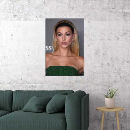 Hailey Baldwin Celebrity Tv Presenter Model Poster Wall Art Print Home Wall Decor - xonomax