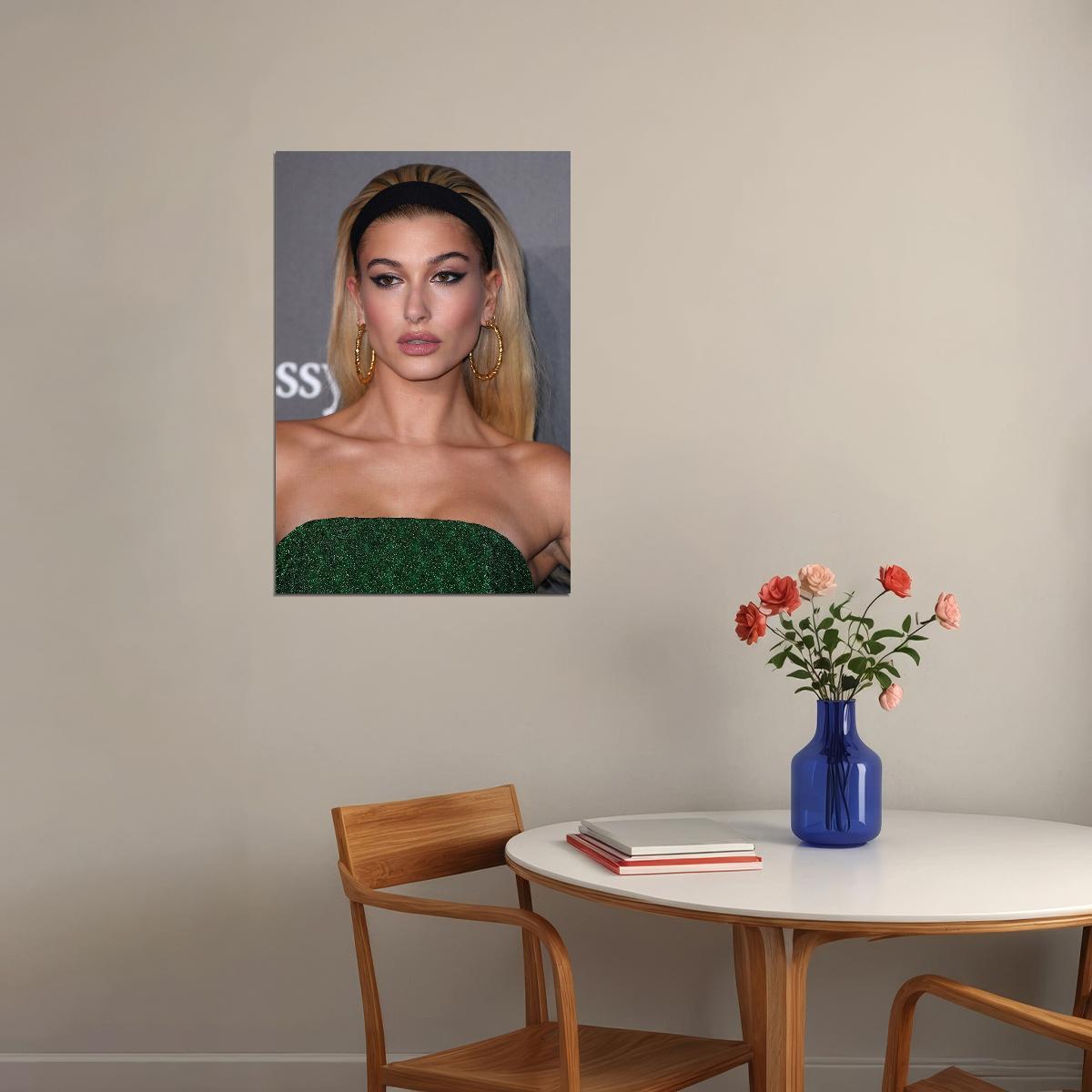 Hailey Baldwin Celebrity Tv Presenter Model Poster Wall Art Print Home Wall Decor - xonomax