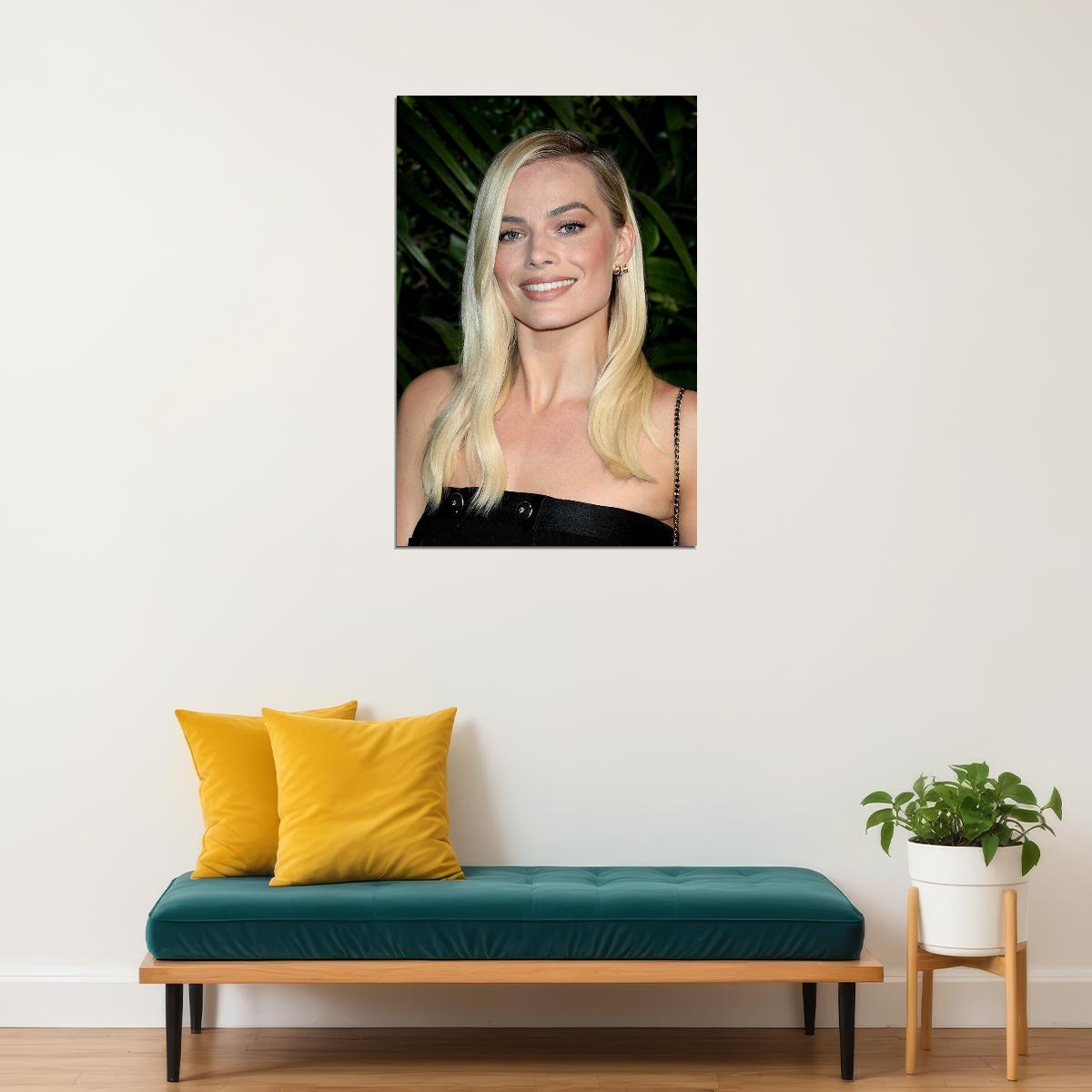 Margot Robbie Celebrity Cinema Actor Filmmaker Poster Wall Art Print Home Wall Decor - xonomax