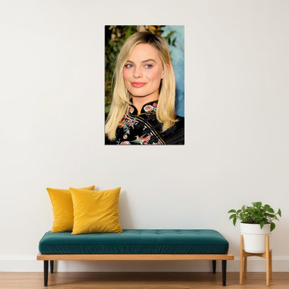 Margot Robbie Celebrity Movie Actor Filmmaker Poster Wall Art Print Home Wall Decor - xonomax