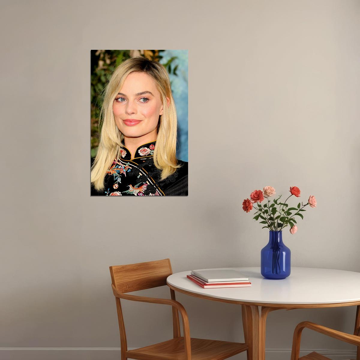 Margot Robbie Celebrity Movie Actor Filmmaker Poster Wall Art Print Home Wall Decor - xonomax