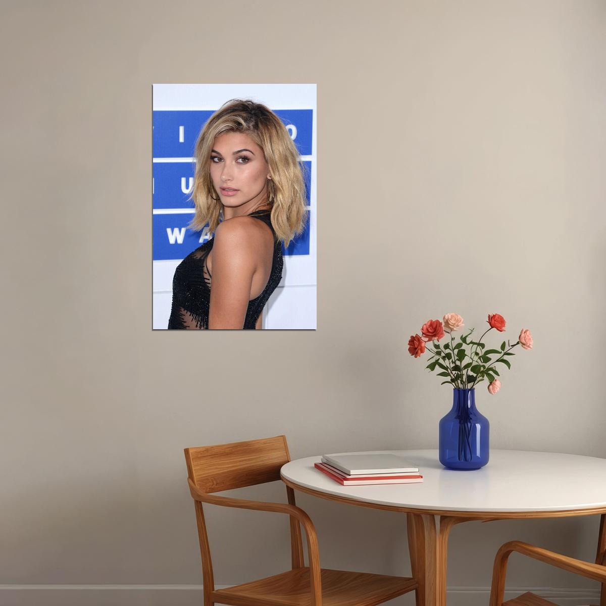 Hailey Baldwin Celebrity Movie Actor Model Poster Wall Art Print Home Wall Decor - xonomax