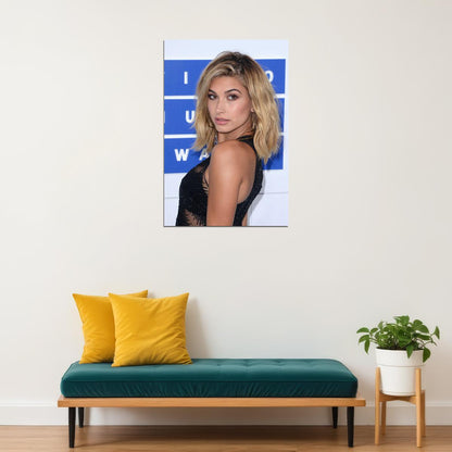 Hailey Baldwin Celebrity Movie Actor Model Poster Wall Art Print Home Wall Decor - xonomax