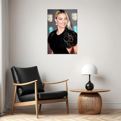 Margot Robbie Celebrity Movie Actress Filmmaker Poster Wall Art Print Home Wall Decor - xonomax