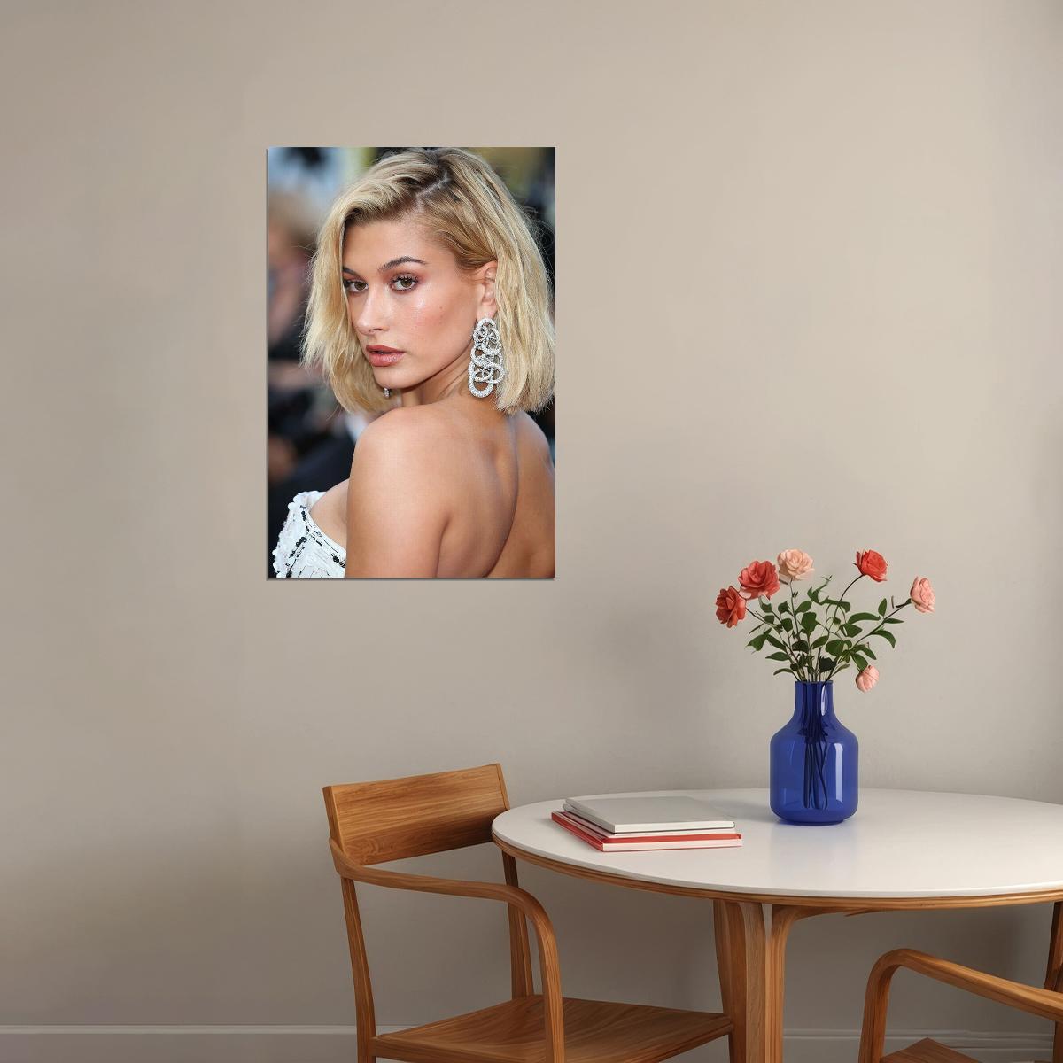 Hailey Baldwin Celebrity Movie Actress Model Poster Wall Art Print Home Wall Decor - xonomax