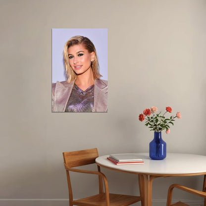 Hailey Baldwin Celebrity Cinema Actress Model Poster Wall Art Print Home Wall Decor - xonomax