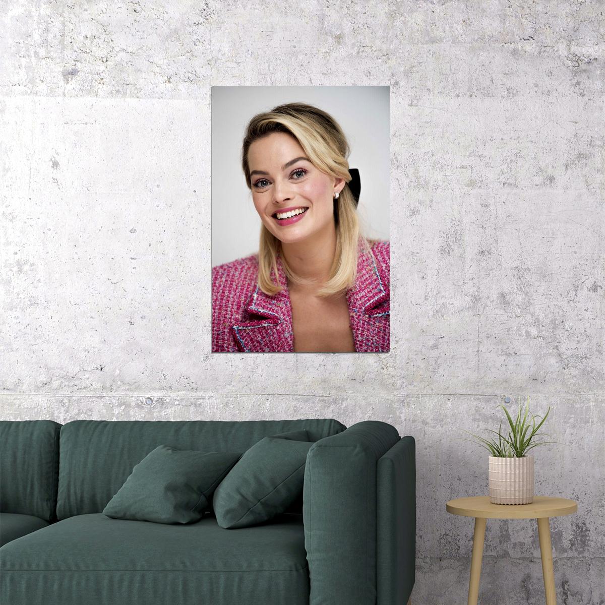 Margot Robbie Celebrity Movie Actor Producer Poster Wall Art Print Home Wall Decor - xonomax