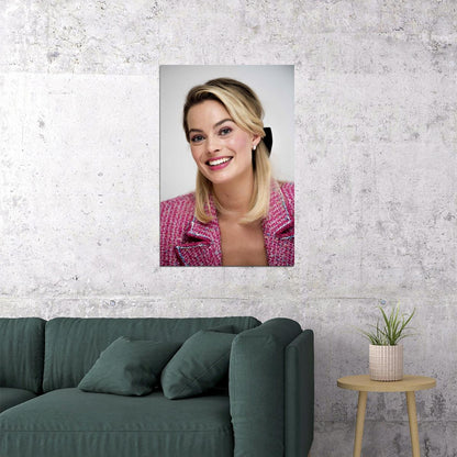 Margot Robbie Celebrity Movie Actor Producer Poster Wall Art Print Home Wall Decor - xonomax