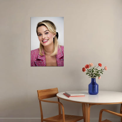 Margot Robbie Celebrity Movie Actor Producer Poster Wall Art Print Home Wall Decor - xonomax