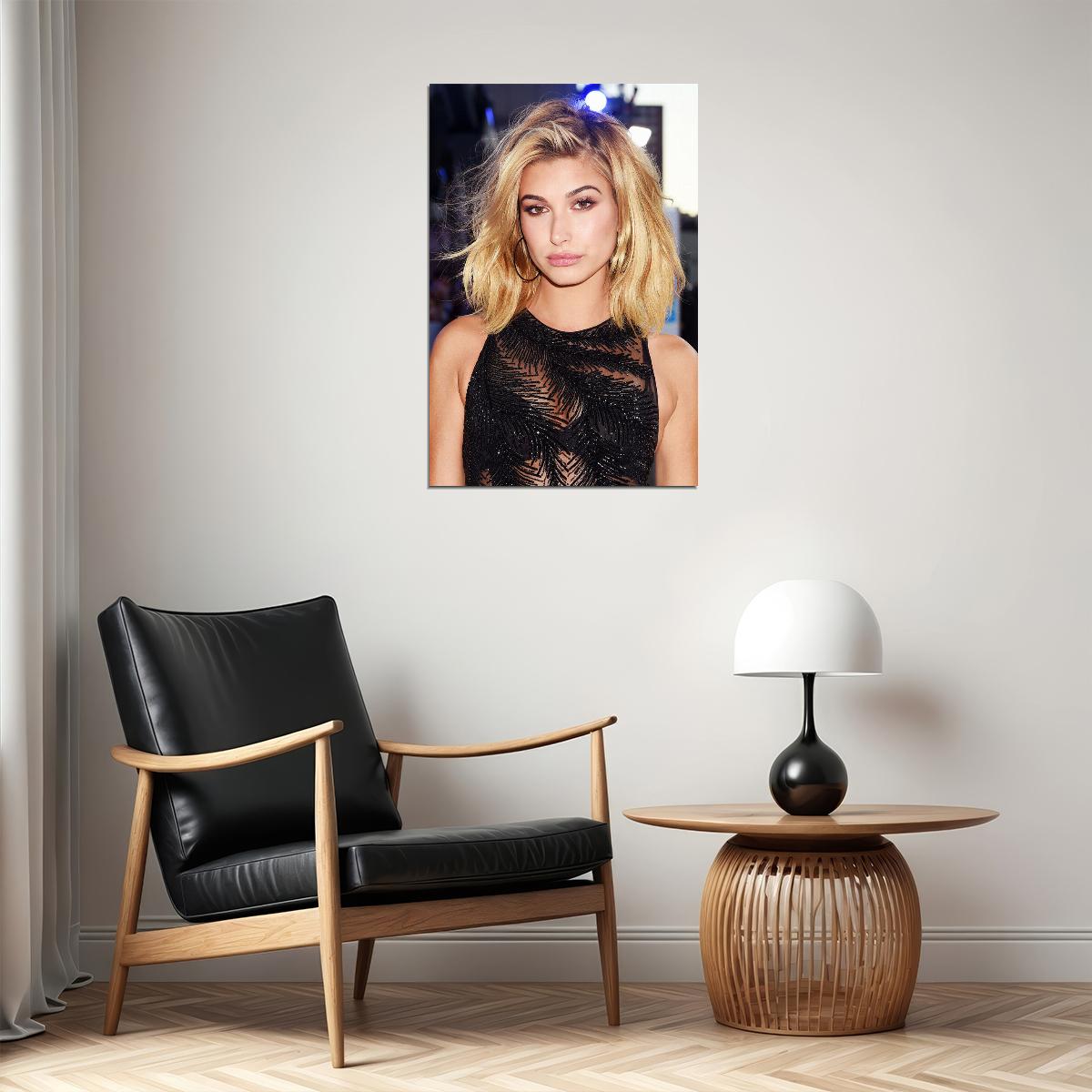 Hailey Baldwin Celebrity Cinema Actor Model Poster Wall Art Print Home Wall Decor - xonomax